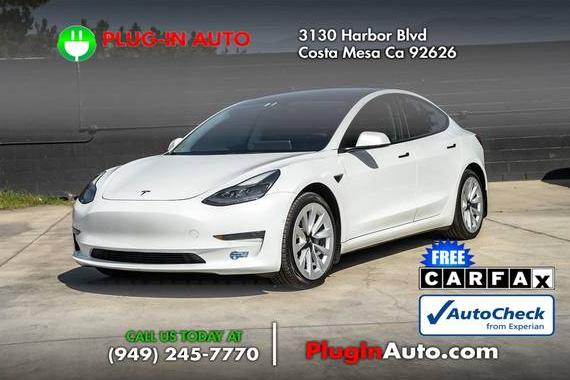 TESLA MODEL 3 2021 5YJ3E1EAXMF087872 image